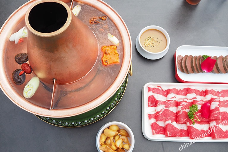 Instant-boiled mutton Beijing Chinese Food