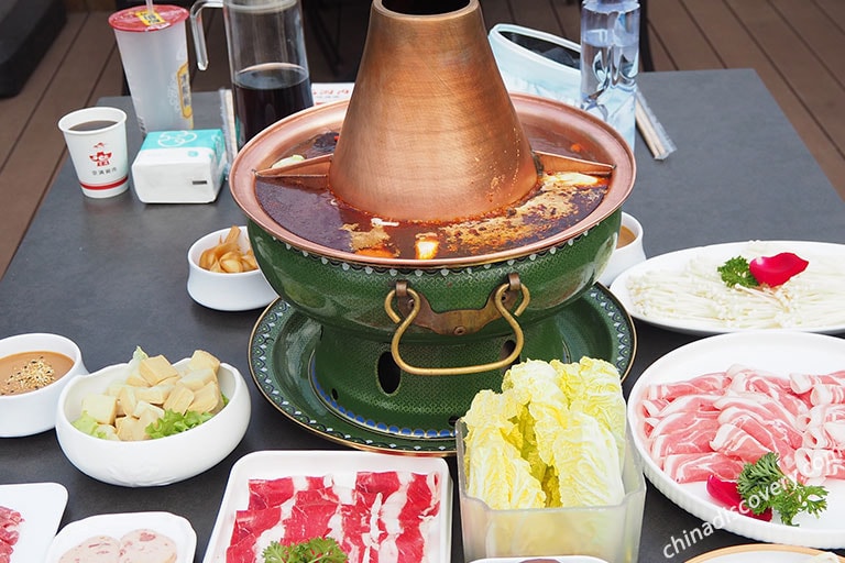 Instant-boiled Mutton Hot Pot Beijing Chinese Food