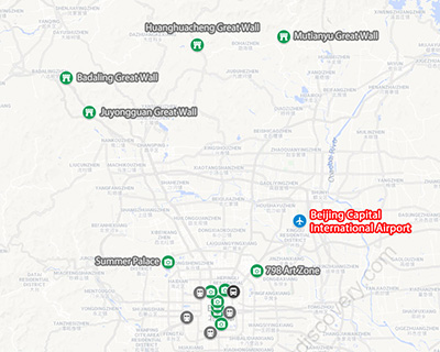 Beijing Capital International Airport Maps