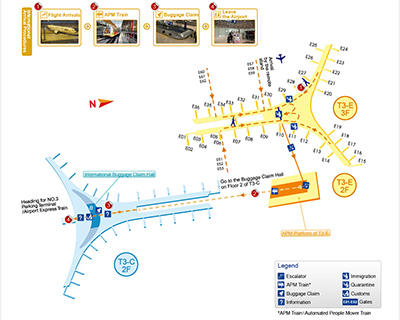 Beijing Capital International Airport Maps
