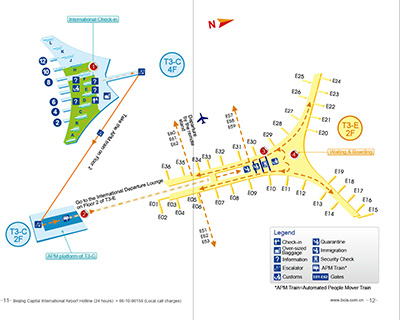     Beijing Capital International Airport Maps