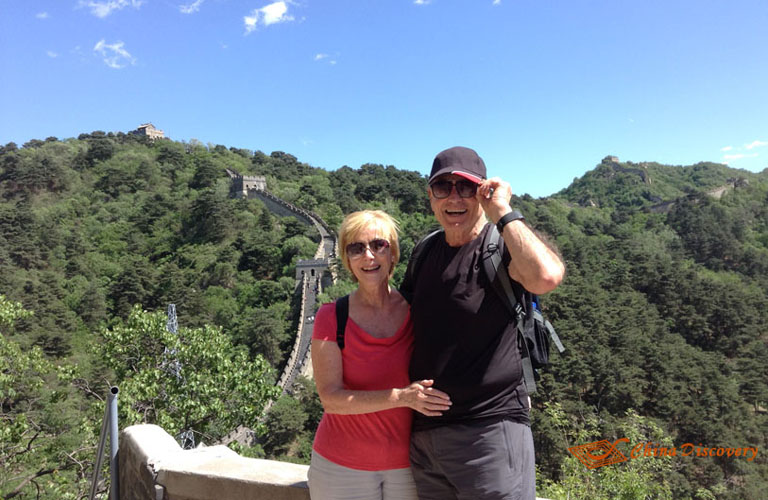 China Discovery Customer on Mutianyu Great Wall Beijing Railway Stations to Tianjin