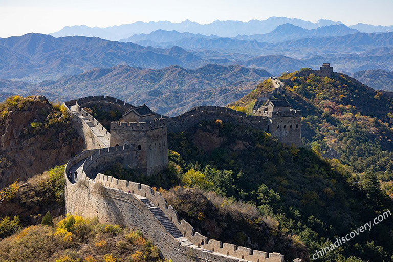 the Mutianyu Great Wall