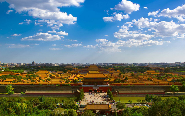 the Forbidden City Overall View 