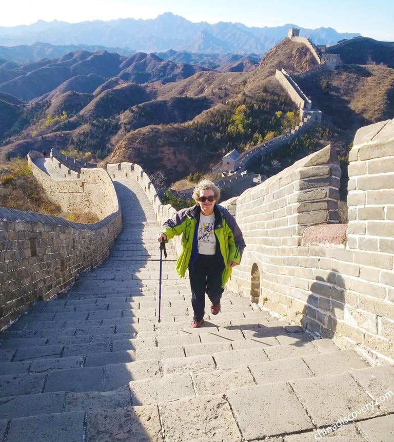Hiking on the Great Wall