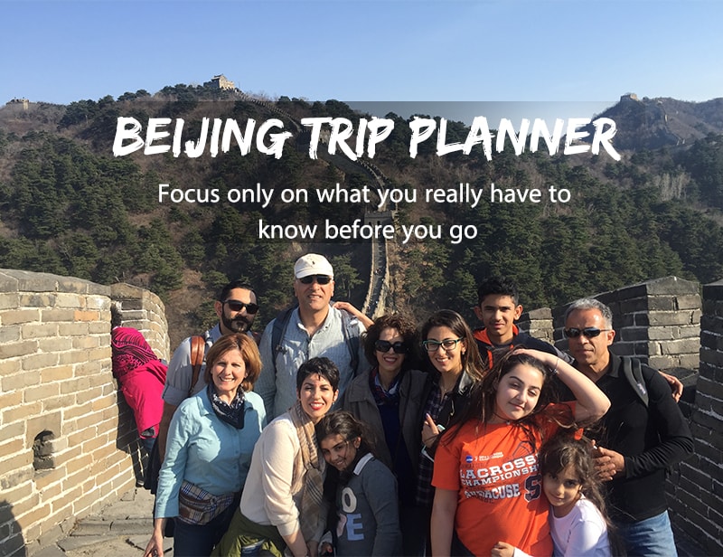 trip plan to beijing