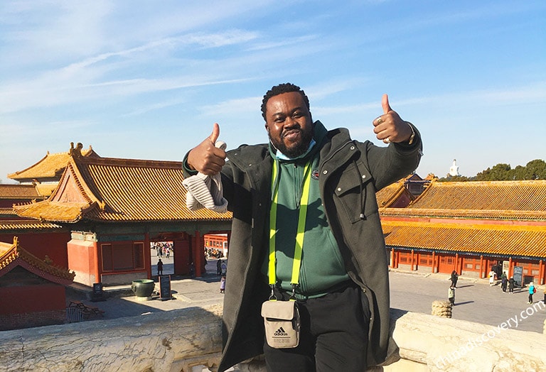 Beijing Forbidden City Winter Scene