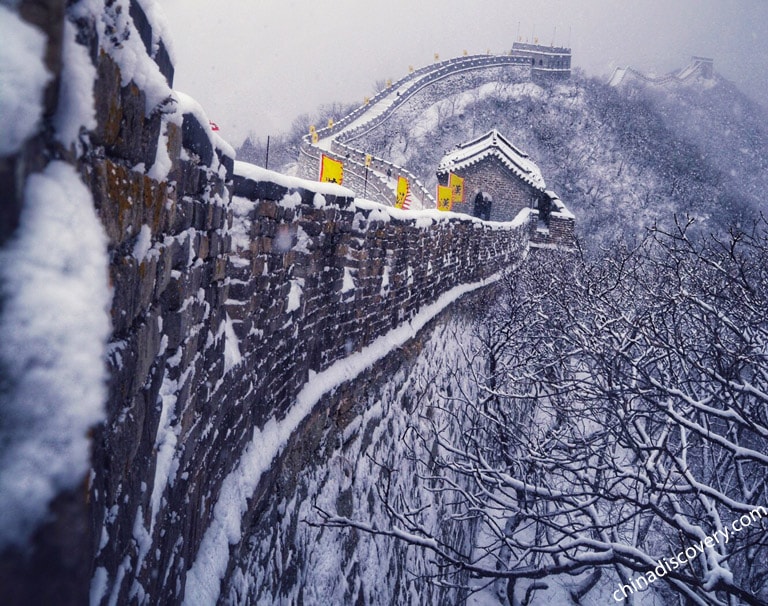 Beijing Great Wall in Winter