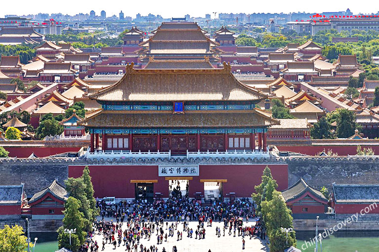 The Forbidden City Overall View from Jingshan Park