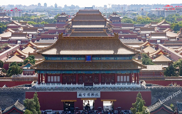 The Forbidden City Overall View from Jingshan Park