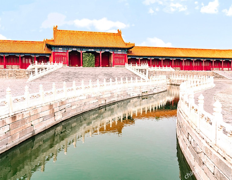 the Forbidden City in Beijing