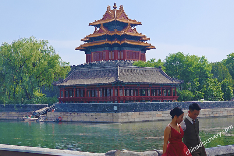 Northeast Corner Tower of the Forbidden City Northeast Corner Tower of the Forbidden City