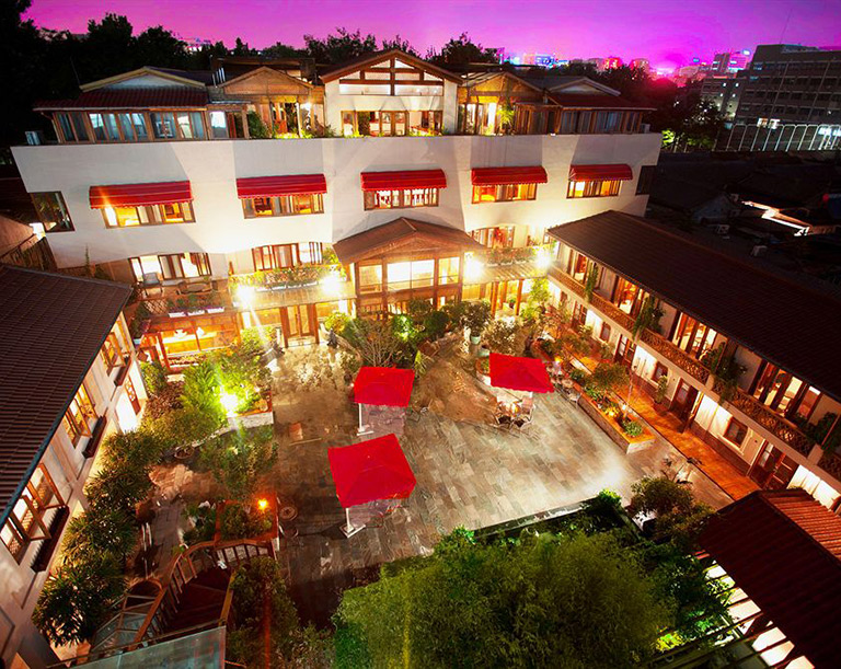 Red Wall Garden
