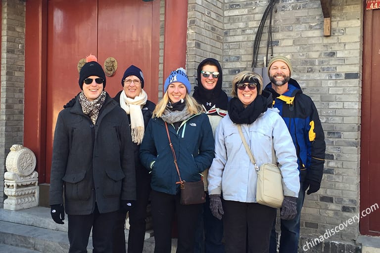 Caro's group visited Beijing Hutong with China Discovery