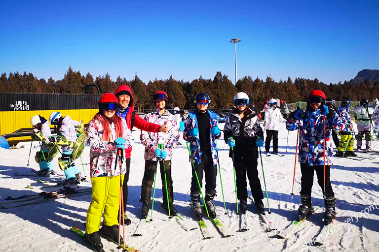 Our Customers Skiing in Beijing Our Customers Skiing in Beijing