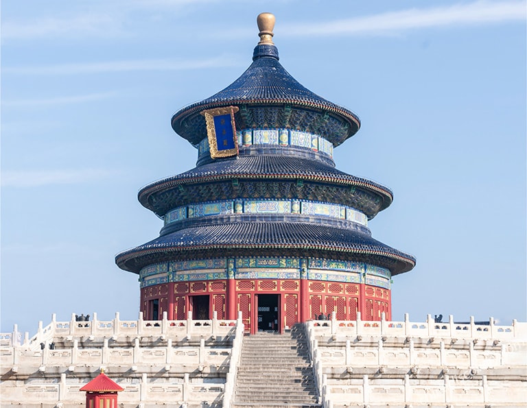 The majestic Temple of Heaven in Beijing