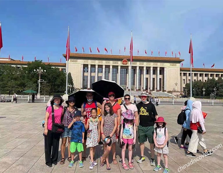 Tiananmen Square Family Tour with China Discovery