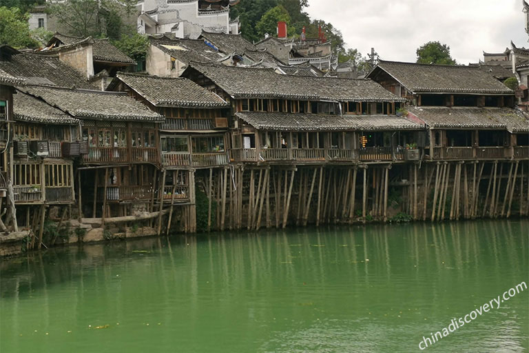 Furong Ancient Town in Spring