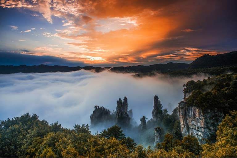 Zhangjiajie in Autumn