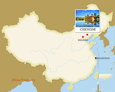 Chengde China Map