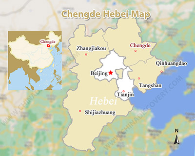 Chengde Hebei Map