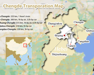 Chengde Transportation Map