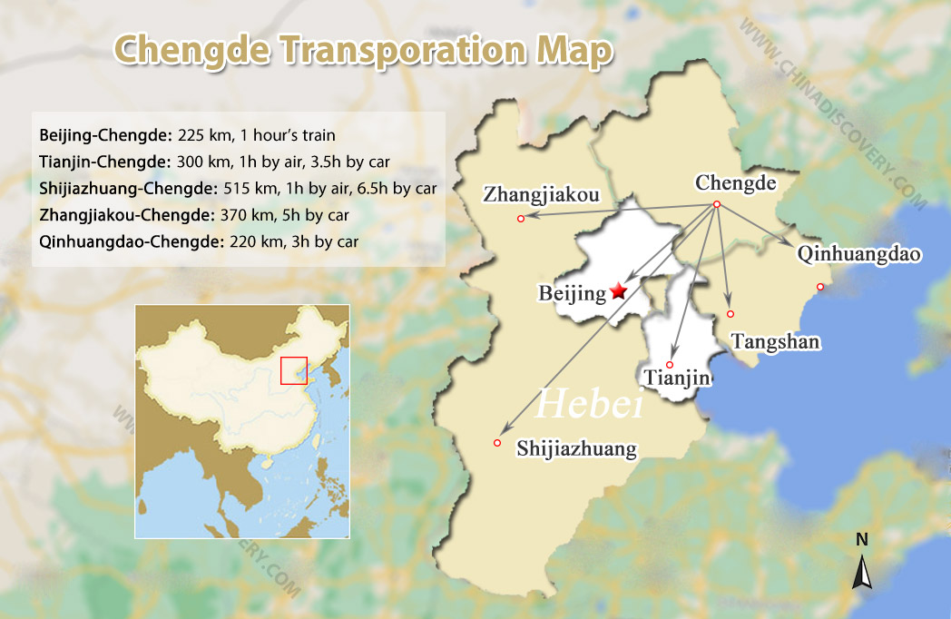 Chengde Map