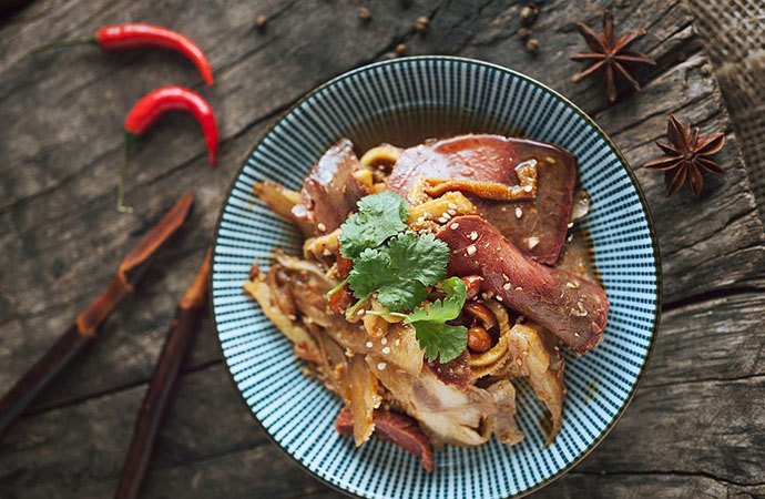 Roasting Peking Duck Chengdu Food
