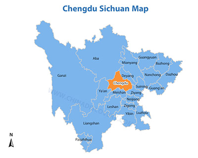 Chengdu Map