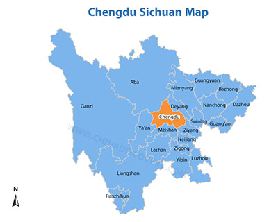 Chengdu Travel Guide 2025 - Chengdu Sichuan Map