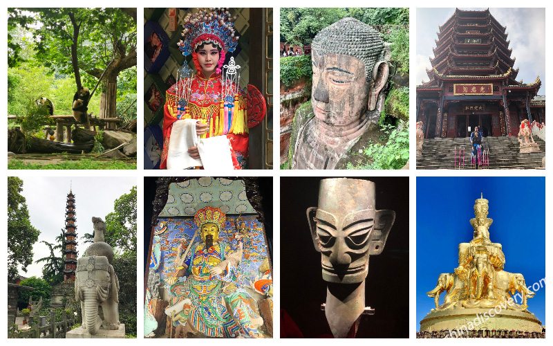 Chengdu Attractions Map Travel Chengdu with China Discovery