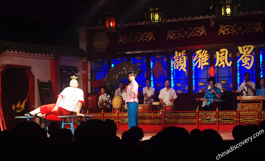 Sichuan Opera Rolling Light