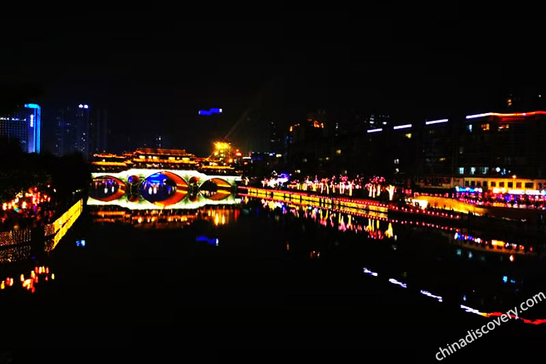 Anshun Bridge at Night