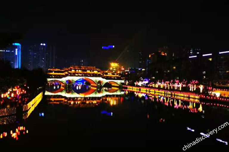 Anshun Bridge at Night