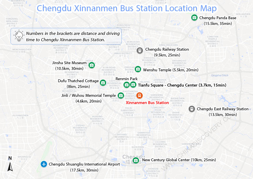 Chengdu Xinnanmen Bus Station