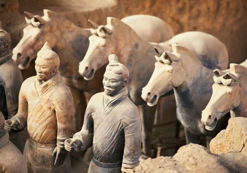 Terra Cotta Soldiers on the March, History