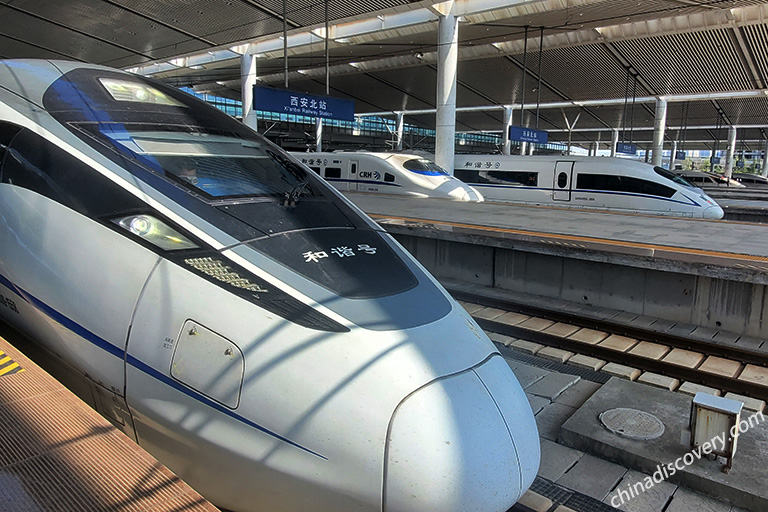 High Speed Train from Xian