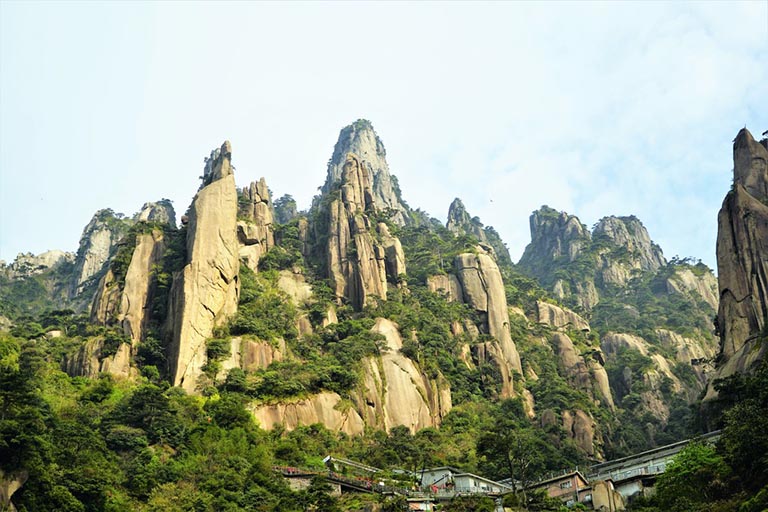 Sanqing Mountain in Shangrao