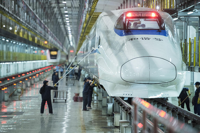 China High Speed Train Facilities