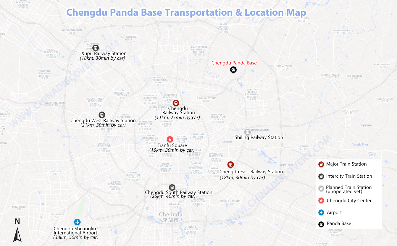 Get to Chengdu Panda Base