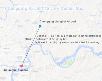 Chongqing Airport to City Center