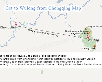 Chongqing to Wulong