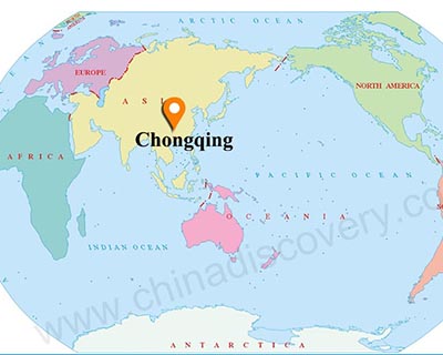 Chongqing World Map