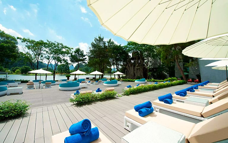 Relax at the Pool of Club Med Guilin