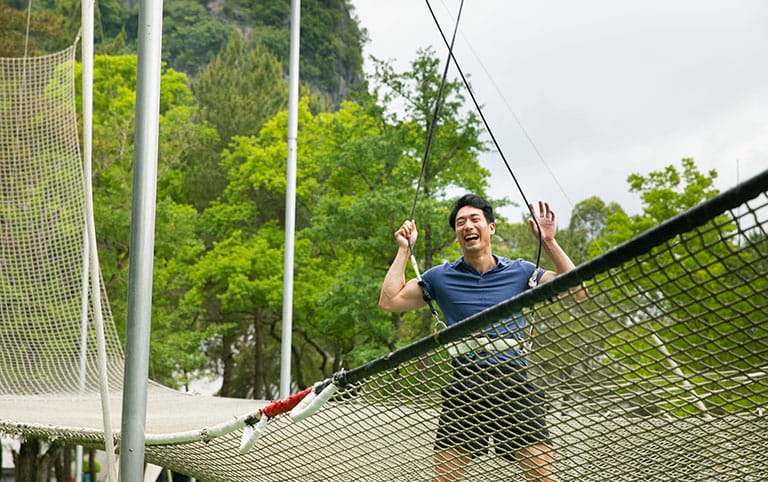 Flying Trapeze at Club Med