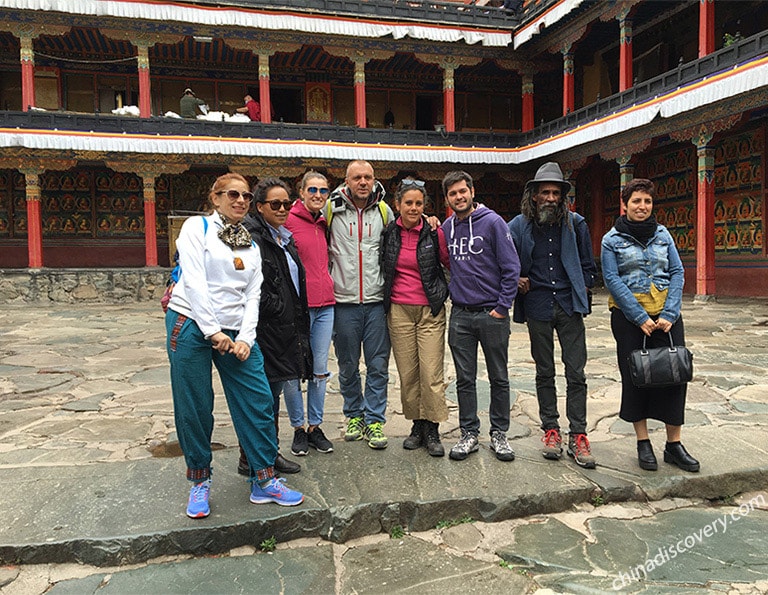 Silva's Group - Tashilhunpo Monastery