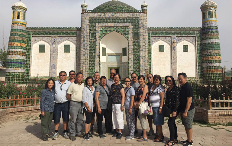 Kai's Group from New Zealand  - Abakh Hoja Tomb, Xinjiang