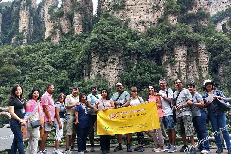 Dileeni from Canada - Zhangjiajie National Forest Park