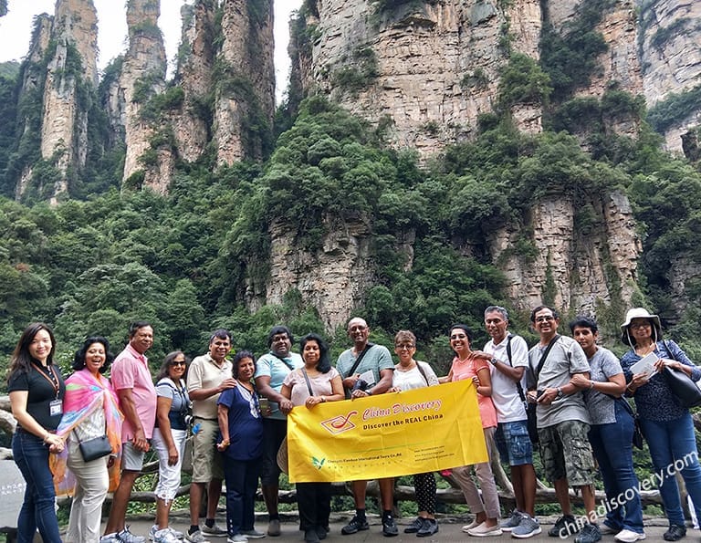 Dileeni from Canada - Zhangjiajie National Forest Park