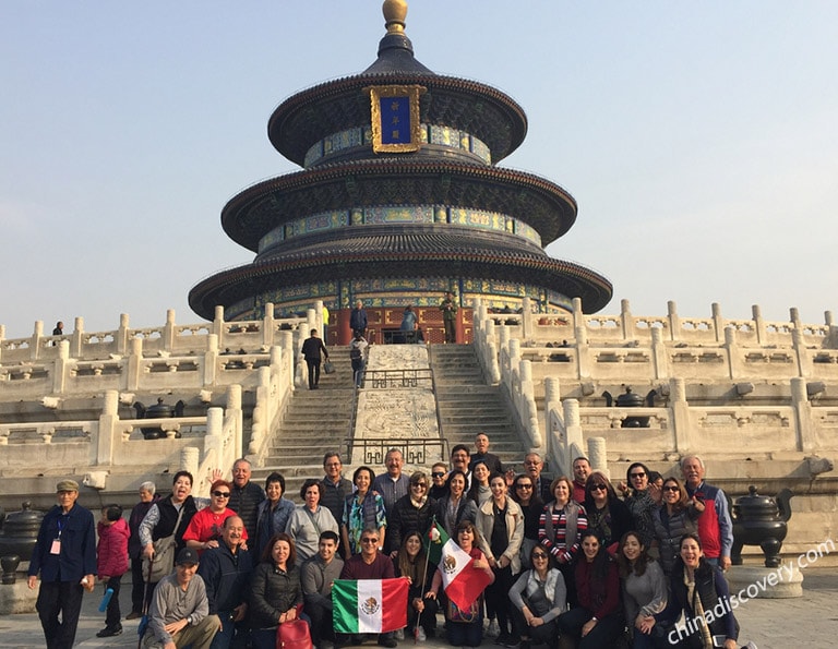 Rebeca Flores from Mexico - the Temple of Heaven